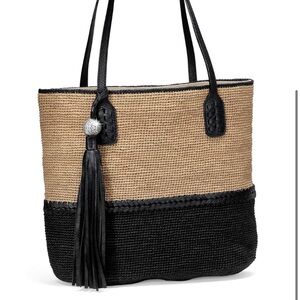 Brighton Parma Raffia tote bag